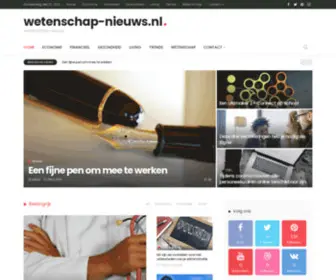 Wetenschap-Nieuws.nl(Wetenschap Nieuws) Screenshot