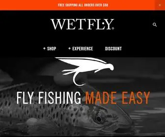 Wetflyfish.com(FLY FISHING MADE EASY with high) Screenshot