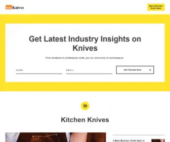 Wetheknives.com(We Knives) Screenshot