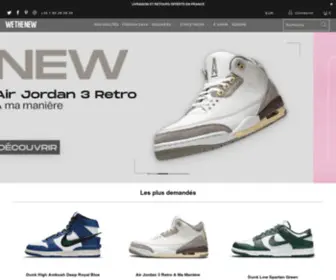 Wethenew.com(Sneakers Limit) Screenshot