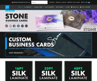 Wetheprinters.com(High-Quality Printing on Custom Business Cards, Banners, Stationery, Brochures and more) Screenshot