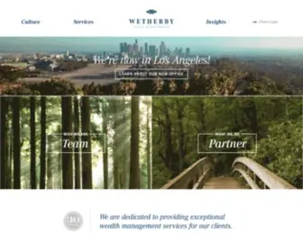 Wetherby.com(Wetherby Asset Management) Screenshot