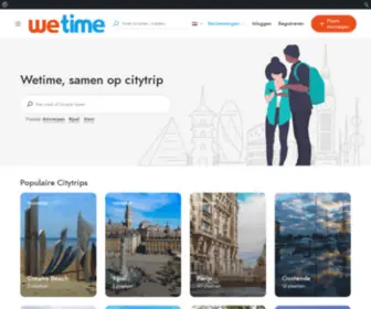 Wetime.eu(Travel and city trips) Screenshot