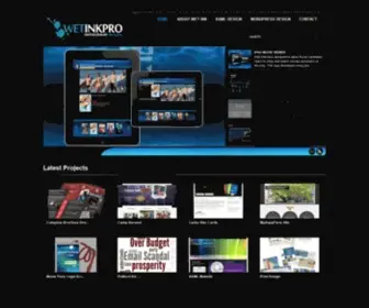 Wetinkpro.com(Zachary Bauer Designs) Screenshot