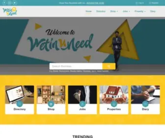 Wetinuneed.com(Grow Your Business with Us) Screenshot