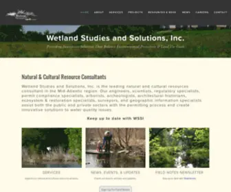 Wetlandstudies.com(Wetland Studies and Solutions) Screenshot