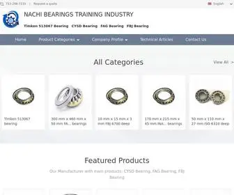 Wetpaintfreshcoats.com(NACHI BEARINGS TRAINING INDUSTRY) Screenshot