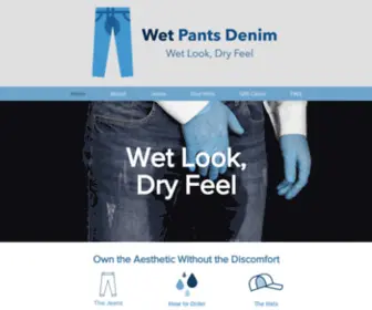 Wetpantsdenim.com(Wet Pants Denim) Screenshot