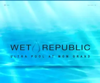 Wetrepublic.com(Wet Republic) Screenshot