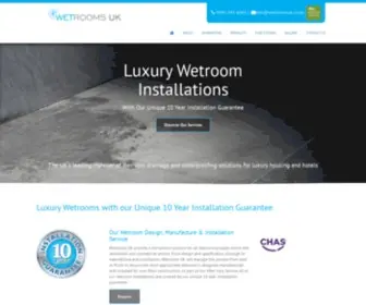 Wetroomsuk.co.uk(Wetrooms UK) Screenshot