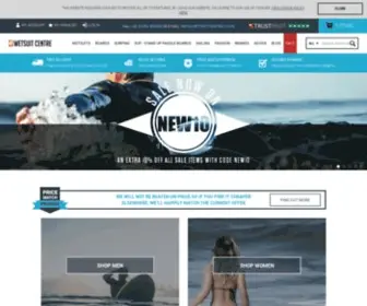 Wetsuitcentre.co.uk(Wetsuits UK) Screenshot