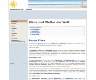 Wetter-Atlas.de(Alles zum Klima der Welt) Screenshot