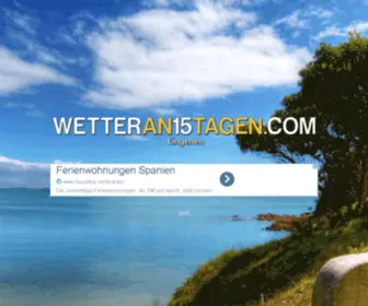 Wetteran15Tagen.com(Météo) Screenshot