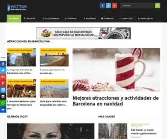 Wetterbarcelona.com(El blog dedicado a Barcelona) Screenshot