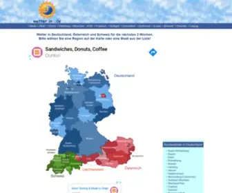 Wetterin.de(Wetter Österreich) Screenshot