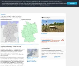 Wetterkontor.net(Wettervorhersage, Regenradar, aktuelles Wetter) Screenshot