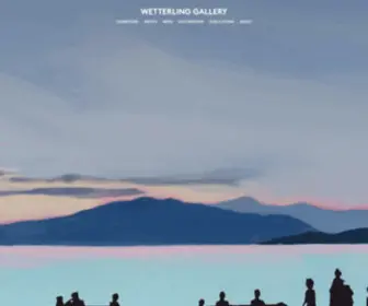 Wetterlinggallery.com(Wetterling Gallery) Screenshot