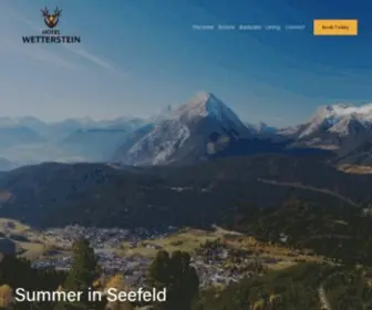 Wetterstein-Seefeld.com Screenshot