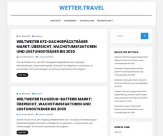 Wetter.travel(Lesen Sie mehr effektive deutsche und globale Trendnachrichten) Screenshot