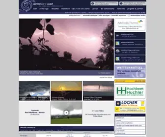 Wetterwarte-Sued.com(Startseite) Screenshot