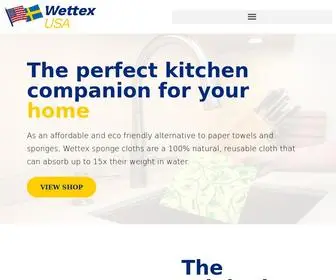 Wettexusa.com(Swedish Dishcloths) Screenshot