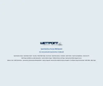 Wettpoint-Forum.org(Sportwetten Forum Wettpoint) Screenshot