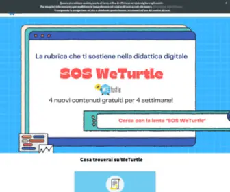 Weturtle.org(Lezioni e formazione dai docenti per i docenti) Screenshot