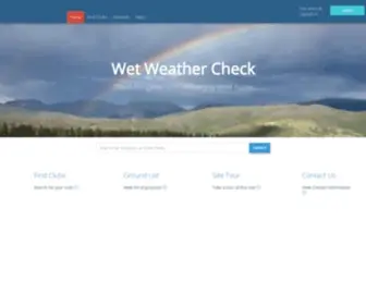 Wetweathercheck.com(Wet Weather Check) Screenshot