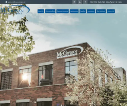 Wetzel1.com(McGowan Insurance Group) Screenshot