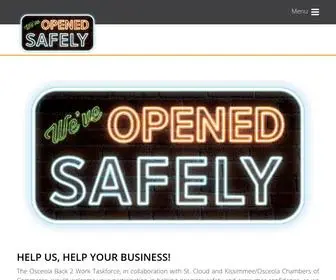 Weveopenedsafely.com(We've opened safely) Screenshot