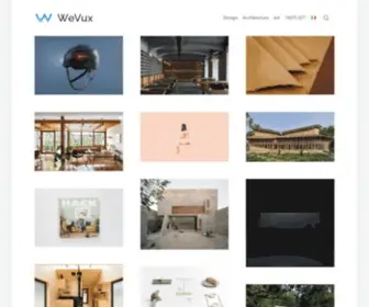 Wevux.com(Design, Architecture and Art) Screenshot