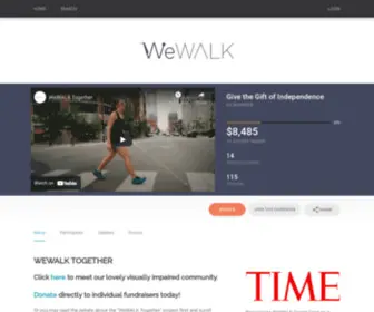 Wewalktogether.io(Give the Gift of Independence) Screenshot