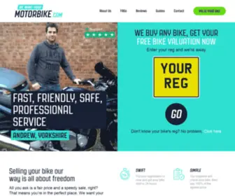 Wewantyourmotorbike.com(We Buy Any Bike) Screenshot