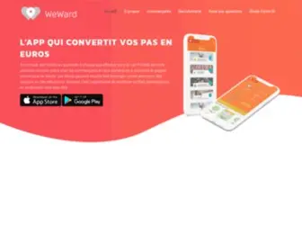 Weward.fr(Connectez-vous à WeWard et faites le premier pas vers le bien) Screenshot