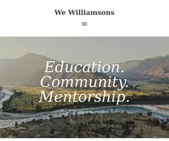 Wewilliamsons.com(Education) Screenshot