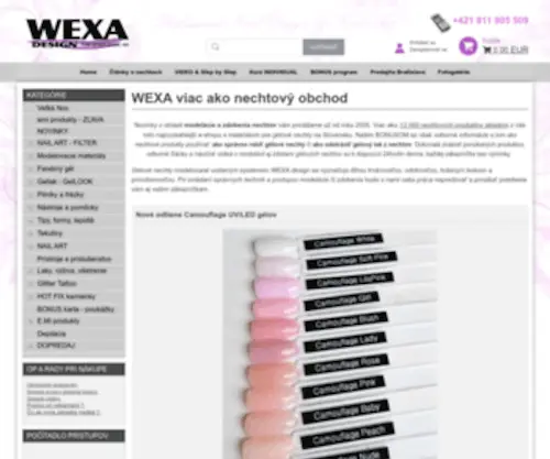 Wexa.sk(Nechtové) Screenshot
