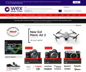 Wex.co.uk(Wex Photo Video) Screenshot