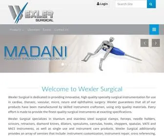 Wexlersurgical.com(Wexler Surgical) Screenshot