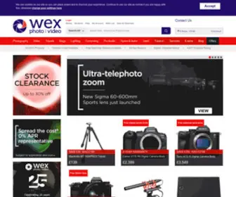 Wexphotovideo.com(Wex Photo Video) Screenshot