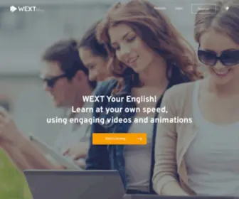 Wext.com(Your English) Screenshot