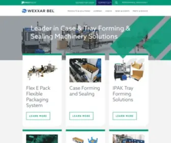 Wexxar.com(Case Formers & Case Erecting Equipment) Screenshot