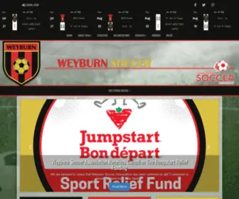 Weyburnsoccer.com(Weyburn Soccer Association) Screenshot