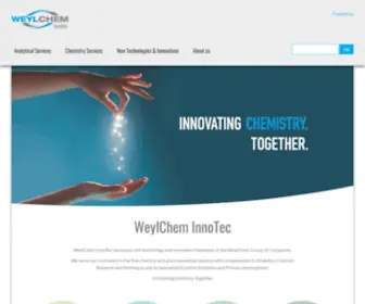 Weylchem-Innotec.com(Weylchem Innotec) Screenshot