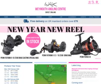 Weymouthangling.com(Weymouth Angling Centre) Screenshot