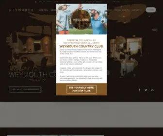 Weymouthcc.com(Medina, OH Golf and Country Club) Screenshot
