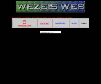 Wezel.com(September 11) Screenshot