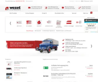 Wezet.com(Bundesweite Lieferung) Screenshot