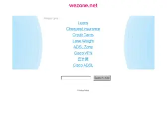 Wezone.net(wezone) Screenshot