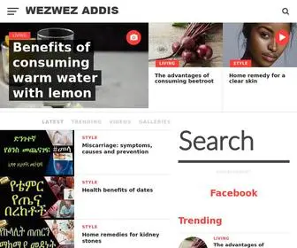 Wezwezaddis.com(WezWez Addis) Screenshot