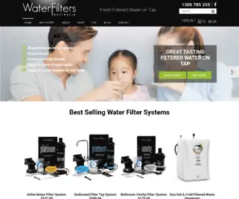 Wfa.com.au(Water Filters Australia) Screenshot